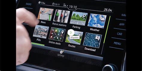 Škoda Connect diensten