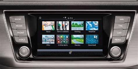 Škoda Interieur met Navigatiesysteem