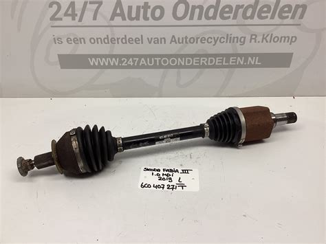 Aandrijfas Skoda Fabia