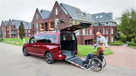 Aangepaste auto voor mensen met een mobiliteitsbeperking