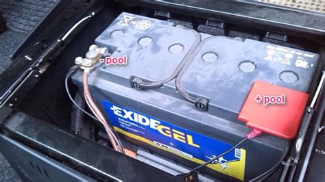 Accu aansluiten in Fiat Ducato