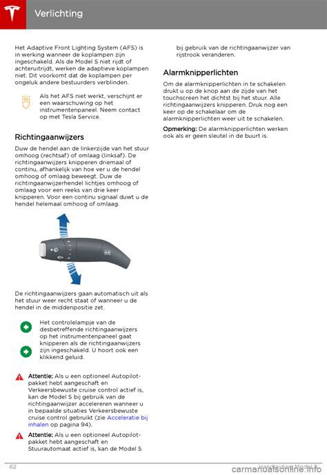 Adaptieve koplampen ingeschakeld