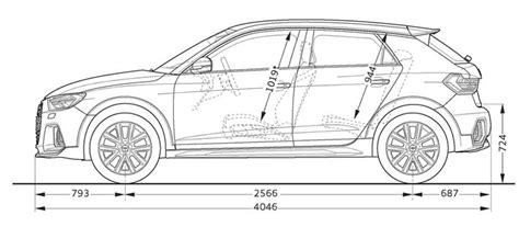 Afmetingen bovenkant Citycarver