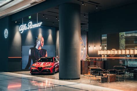 Alfa Romeo showroom