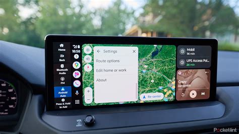 Android Auto Menu
