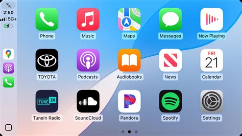 Apple CarPlay Interface