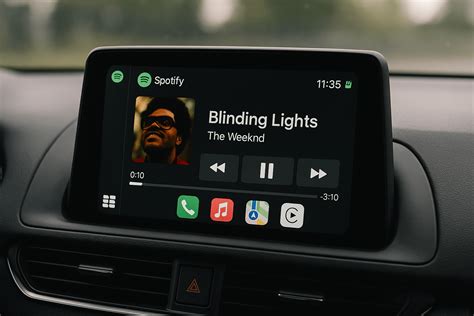 Apple CarPlay met Spotify