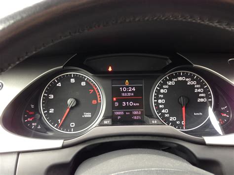 Audi A4 Dashboard