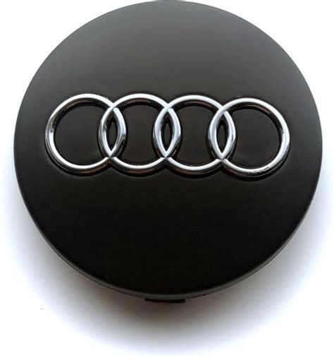 Audi Naafdoppen Zwart