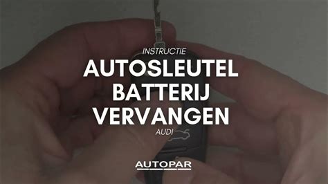 Autosleutel Batterij Vervangen Stappen