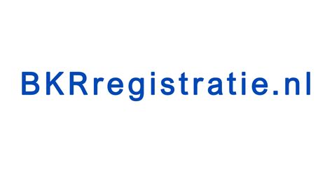 BKR Registratie