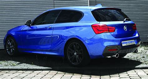 BMW 1 Serie met sportuitlaat