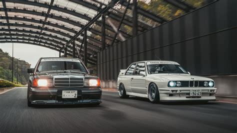 BMW E30 M3 vs Mercedes-Benz 190E 2.3-16V