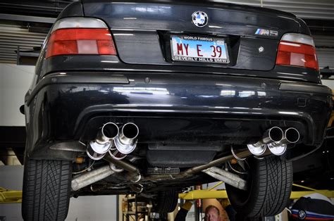 BMW E39 uitlaat systeem