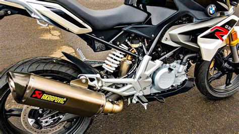 BMW G310R met Akrapovic uitlaat