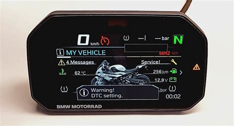 BMW Motorrad TFT Display