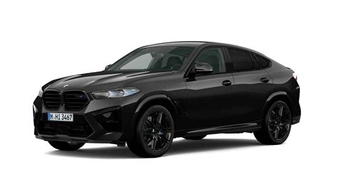 BMW X6 M Mat Zwart
