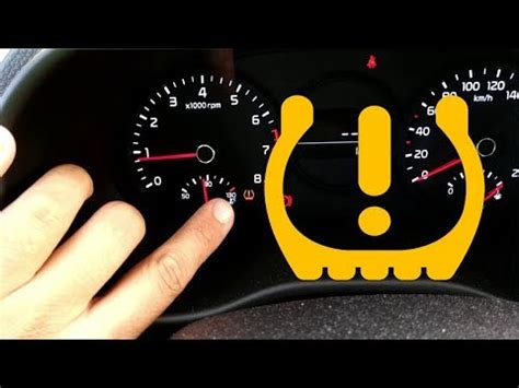 Bandenspanning Waarschuwingslampje