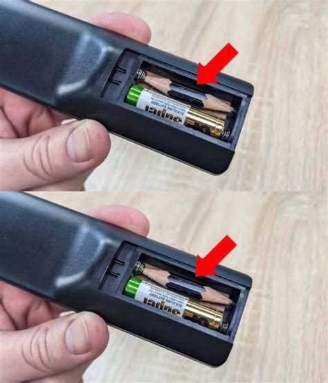 Batterij van de afstandsbediening is bijna leeg