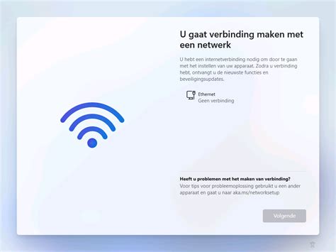 Beperkte internetverbinding