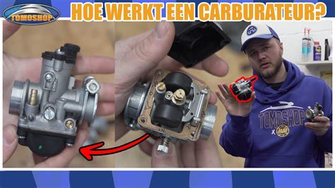 Carburateur van een scooter