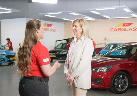 Carglass auto met ster