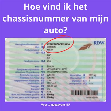 Chassisnummer controle