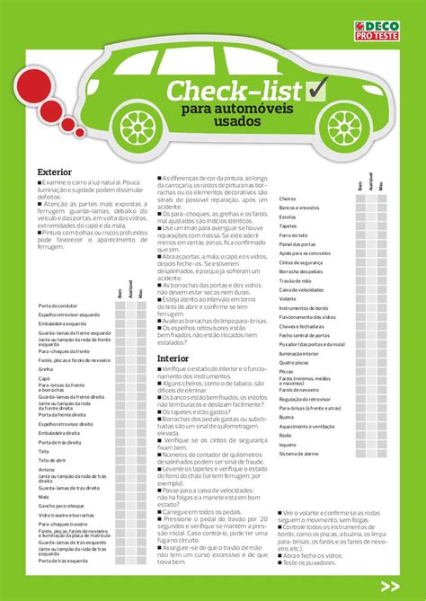 Checklist aankoop tweedehands auto