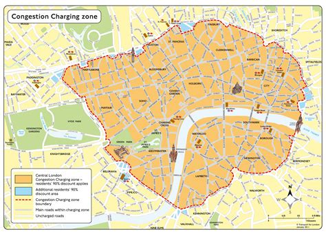 Congestion Charge Zone Londen