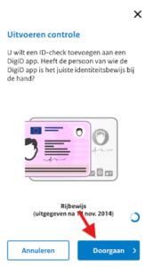 DigiD Rijbewijs Scannen