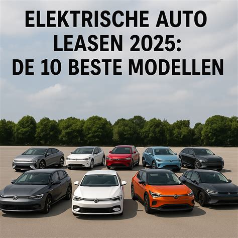 Elektrische auto leasen