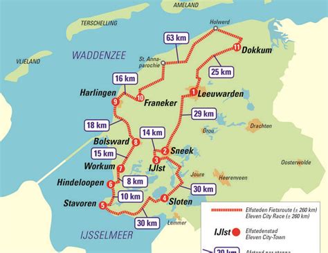 Elfstedenroute Friesland