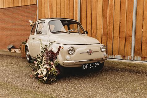 Fiat 500 trouwauto