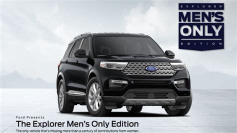 Ford Explorer Men's Only Edition