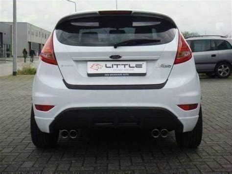 Ford Fiesta met sportuitlaat