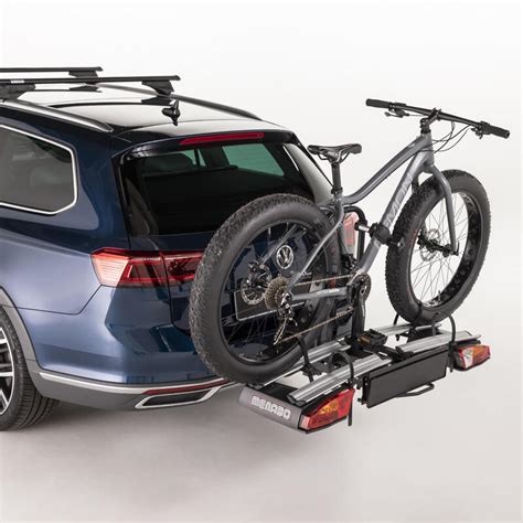 Ford Fiesta met trekhaak en fietsendrager