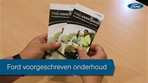Ford Onderhoud Checklist