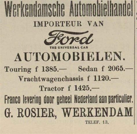Ford advertentie 1910