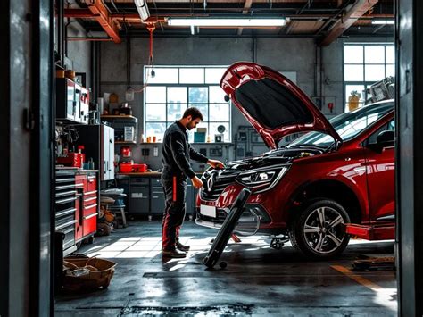 Garage voert onderhoud uit