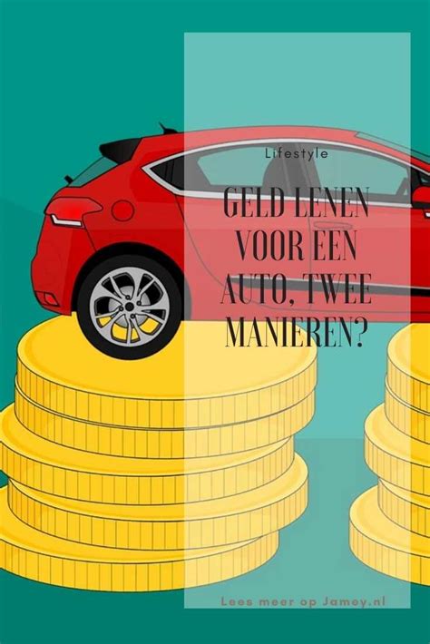 Geld lenen voor een auto