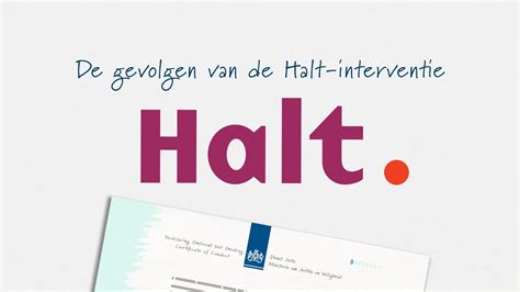 Halt Interventie