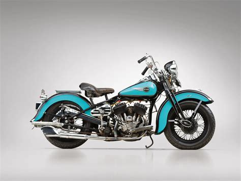 Harley-Davidson WL 750 uit 1947