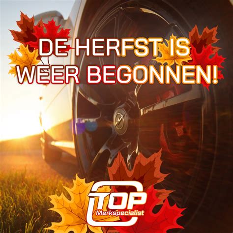Herfst onderhoud auto