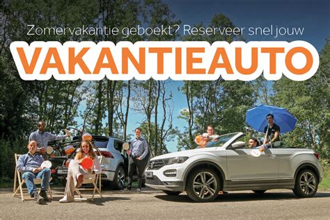 Huurauto op vakantie