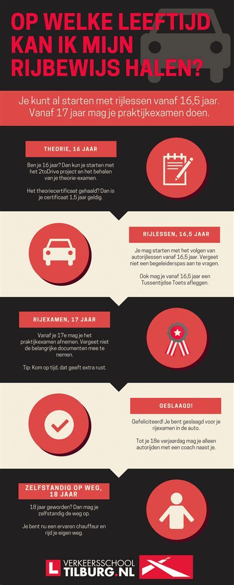 Infographic rijbewijs halen