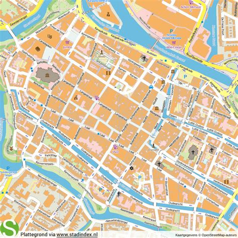 Kaart van Alkmaar en omgeving