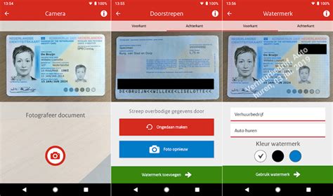 KopieID App Voorbeeld