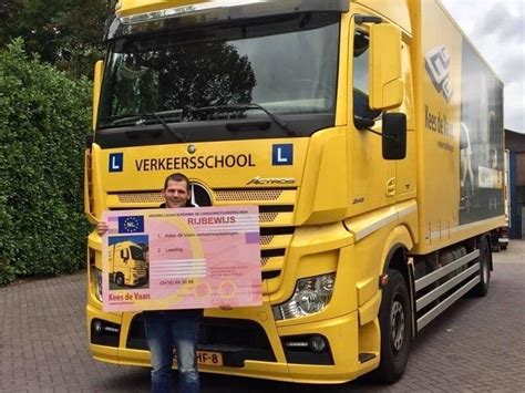 Kosten vrachtwagen rijbewijs