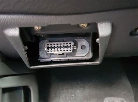 Locatie OBD stekker in auto