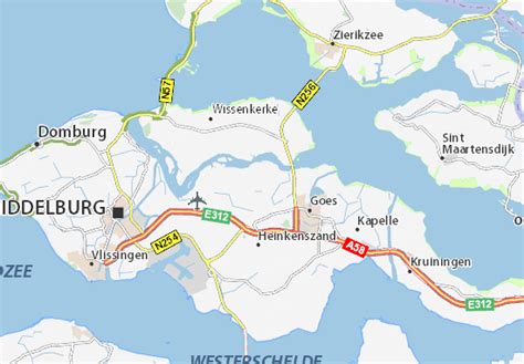 Locatie Wolphaartsdijk in Zeeland